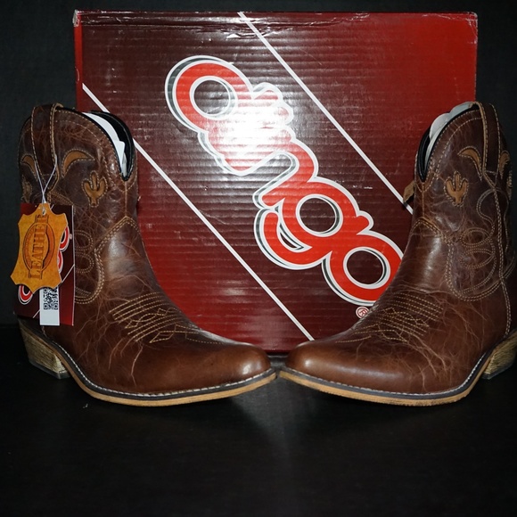 New Women's Dingo Cowboy boot (Adobe Rose) - Picture 4 of 9